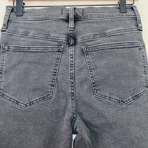 Madewell Stovepipe Jeans in Banberry Wash Raw-Hem Edition Size 26 - Picture 6 of 14